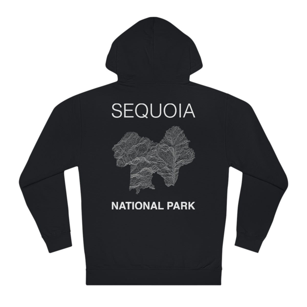Sequoia National Park Hoodie - Lines