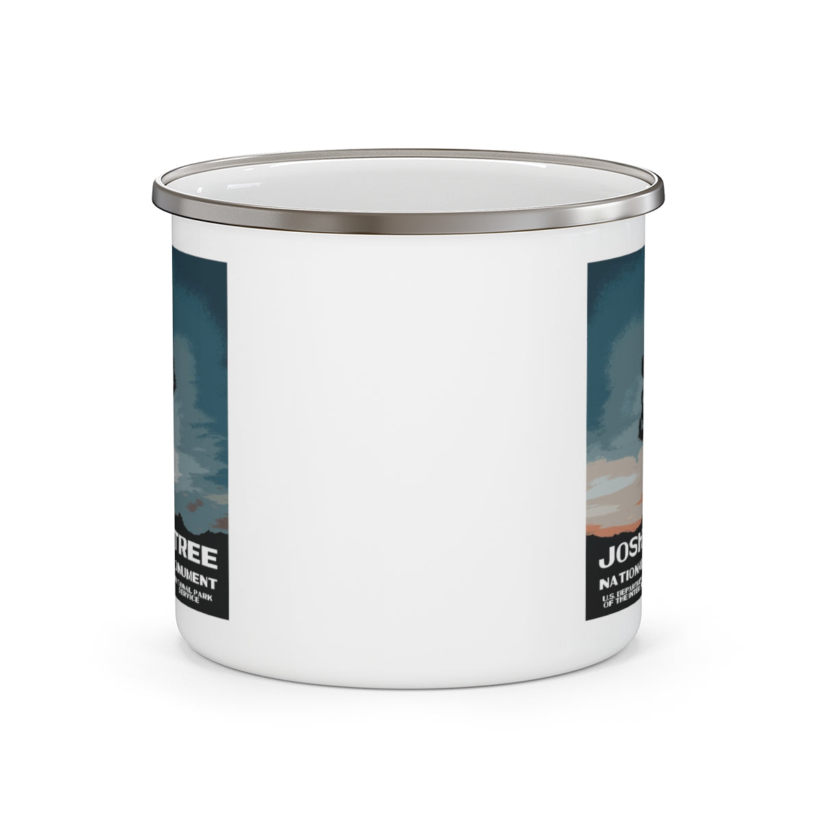 Joshua Tree National Park Enamel Camping Mug
