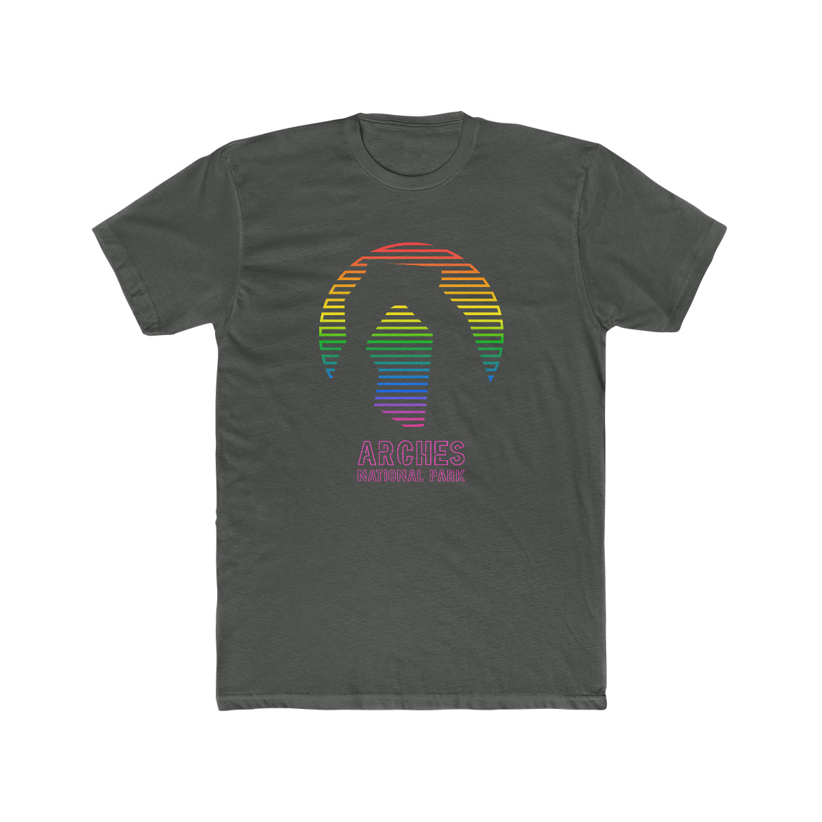 Arches National Park T-Shirt - Rainbow Delicate Arch
