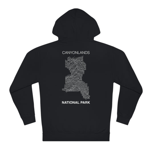 Canyonlands National Park Hoodie - Lines