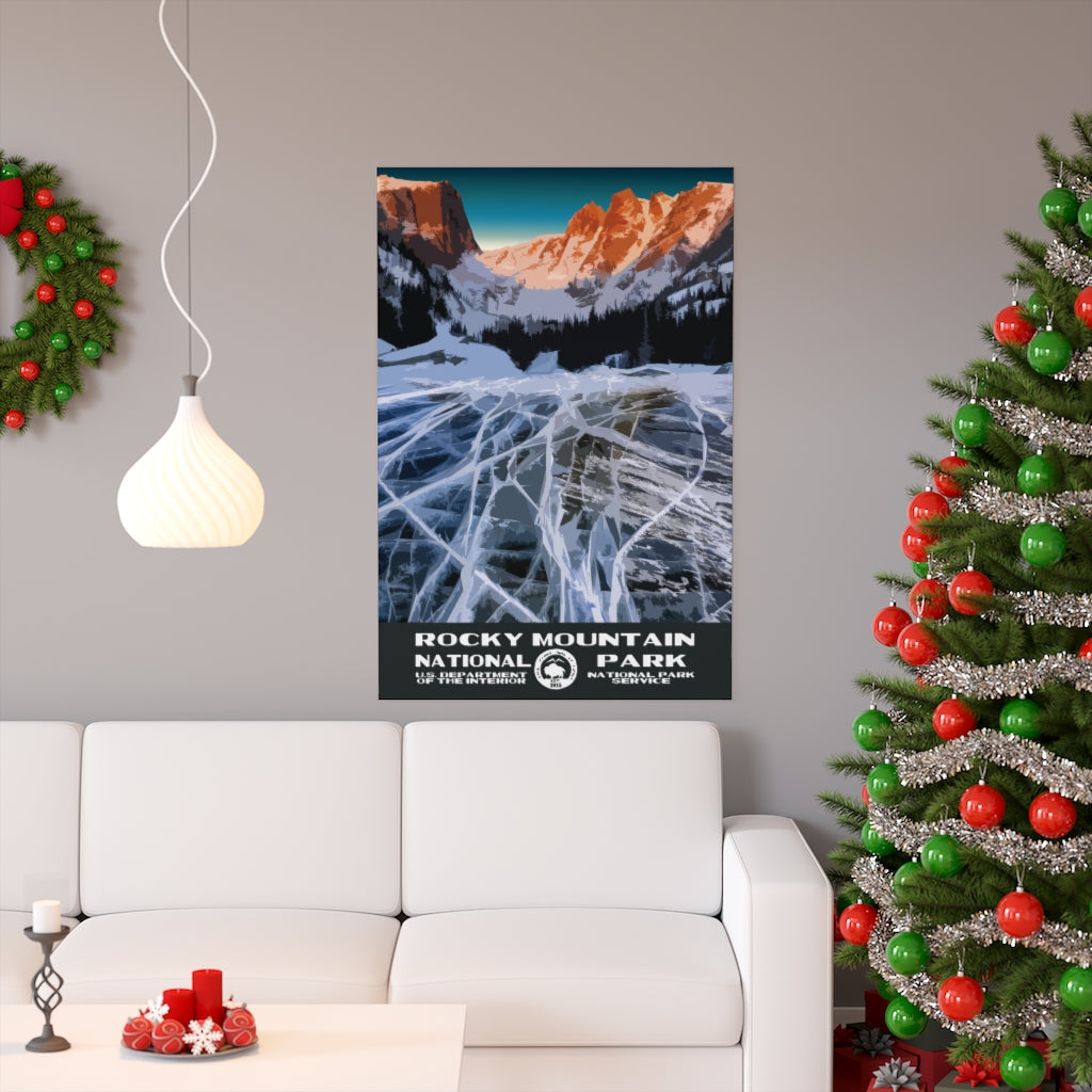 Rocky Mountain National Park Poster National Parks Partnership