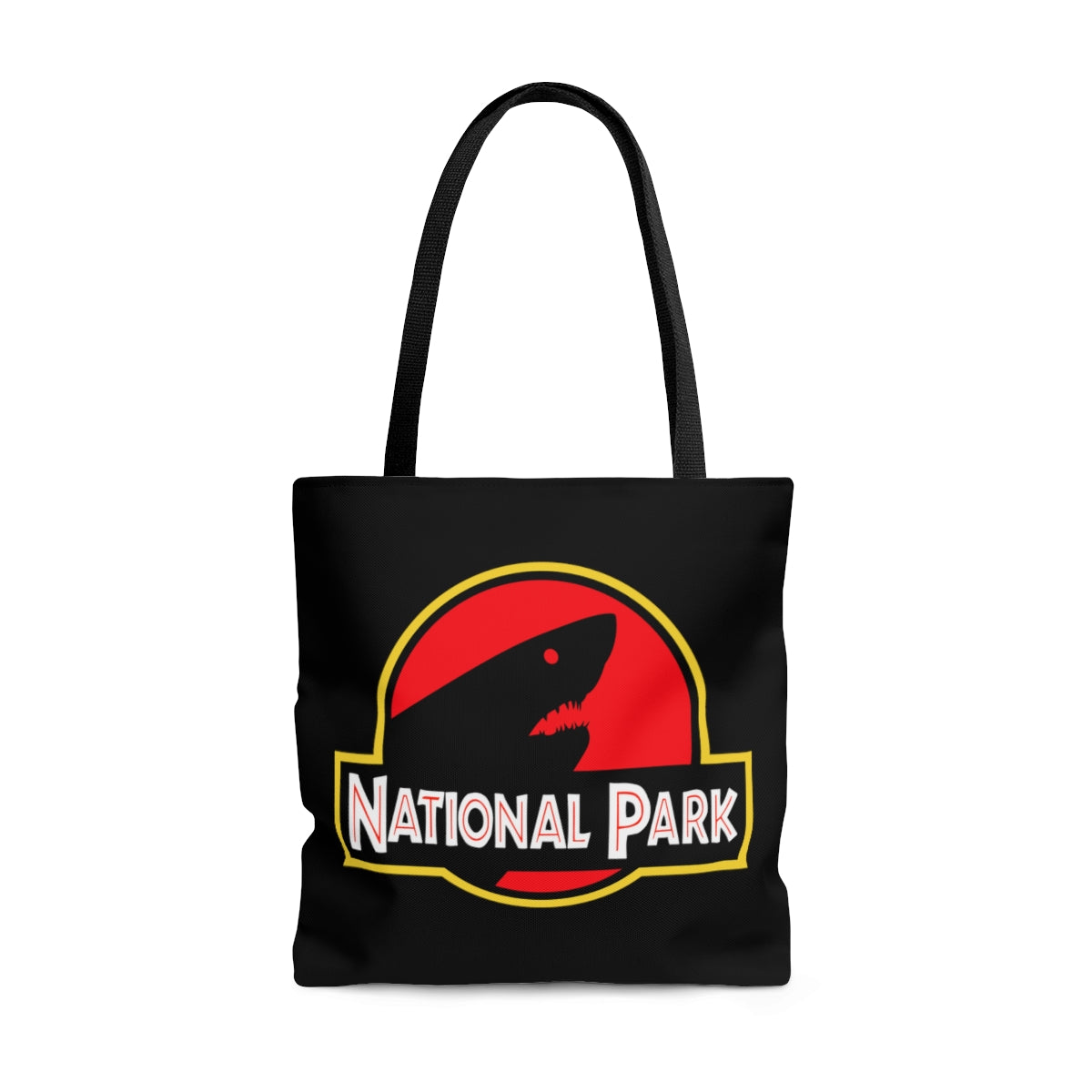 Shark National Park Tote Bag - Parody Logo