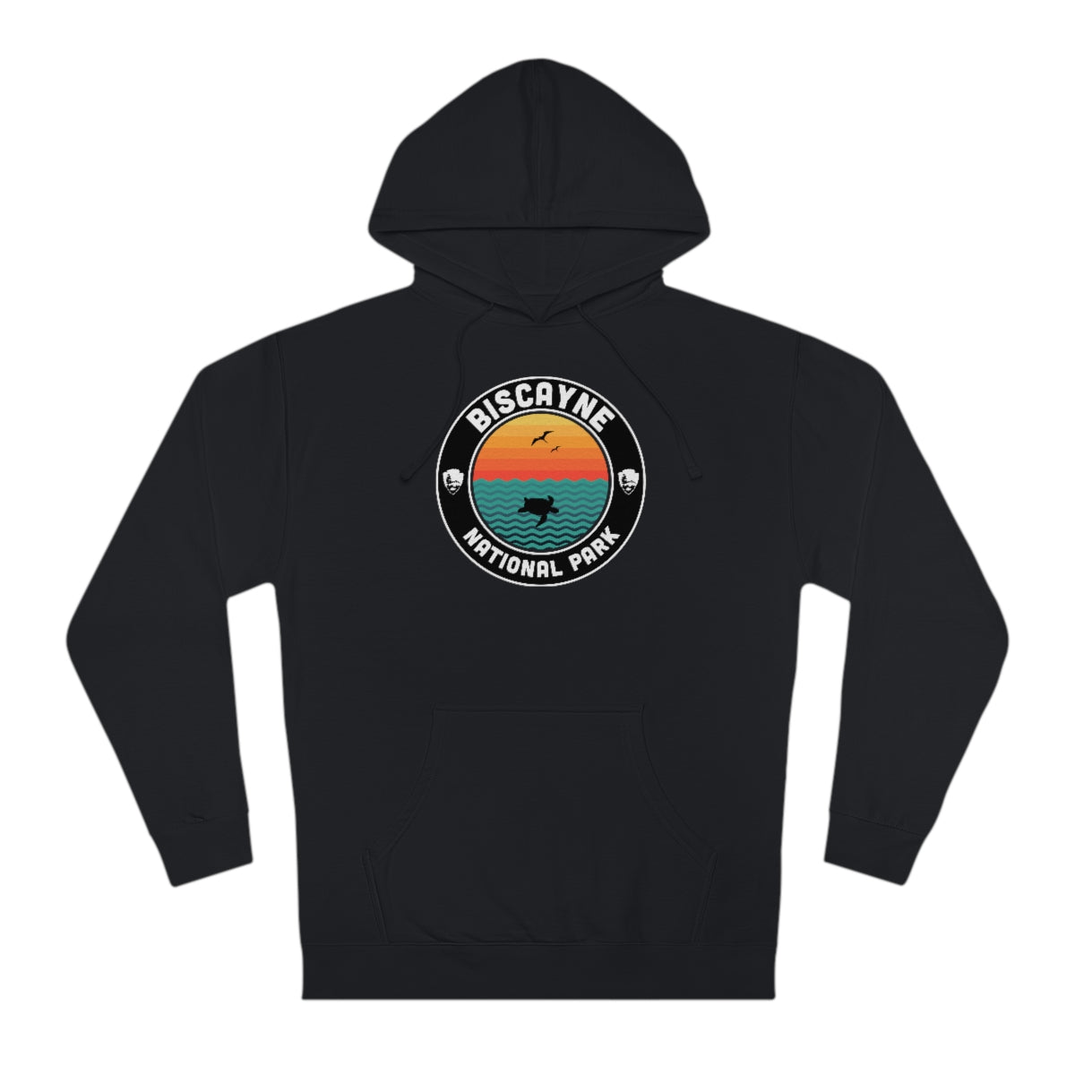 Biscayne National Park Hoodie - Round Emblem Design