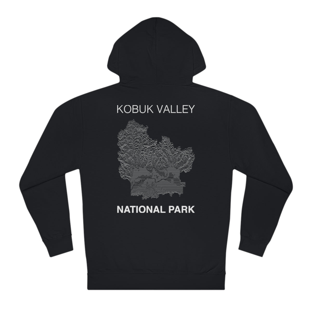 Kobuk Valley National Park Hoodie - Lines