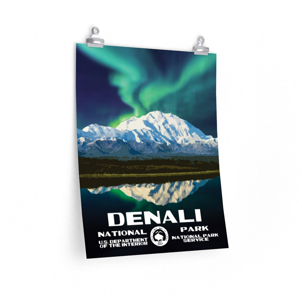 Denali National Park Poster National Parks Partnership