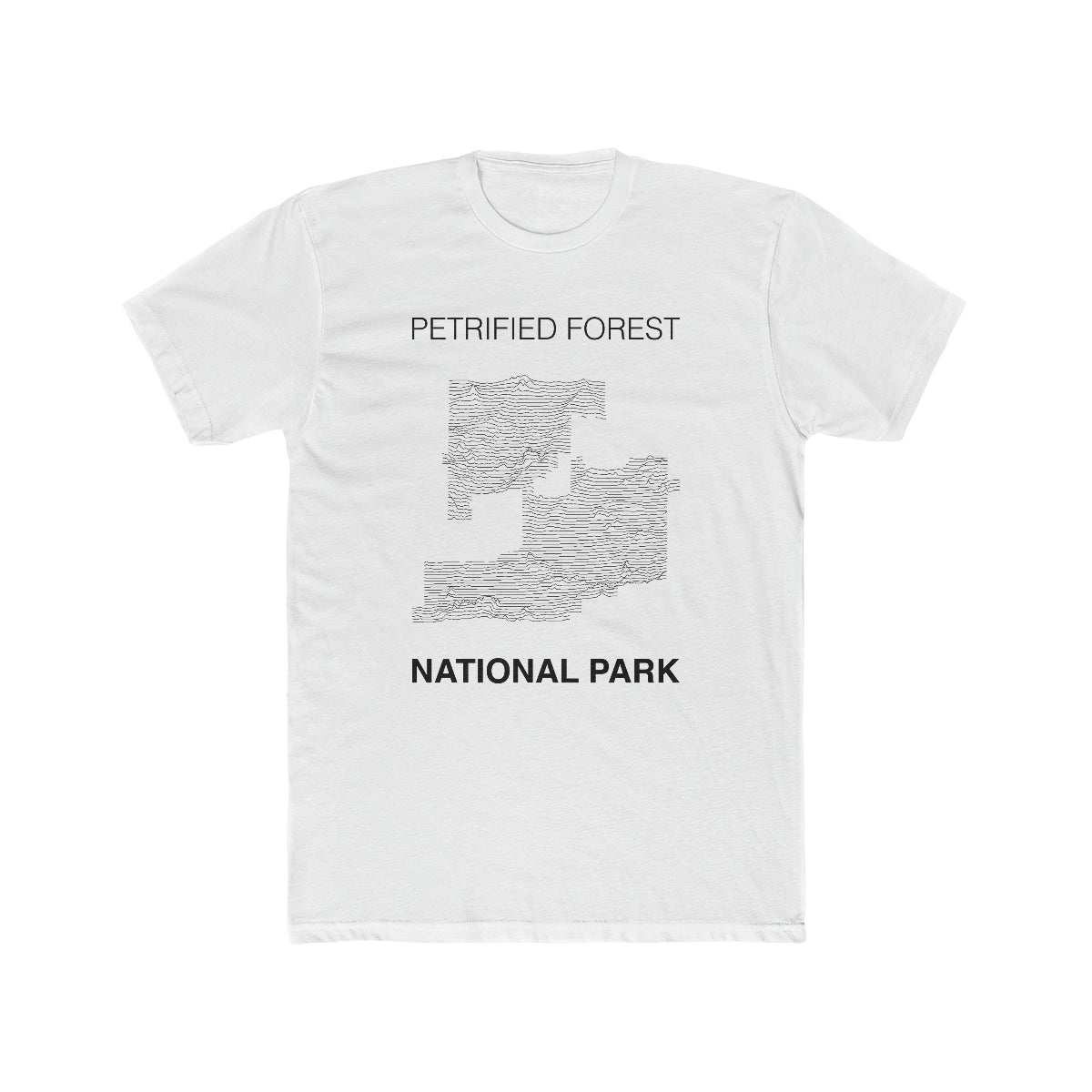 Petrified Forest National Park T-Shirt Lines