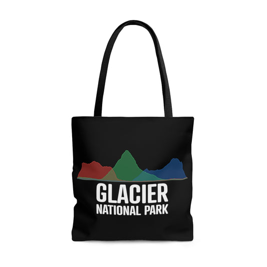 Glacier National Park Tote Bag - Histogram