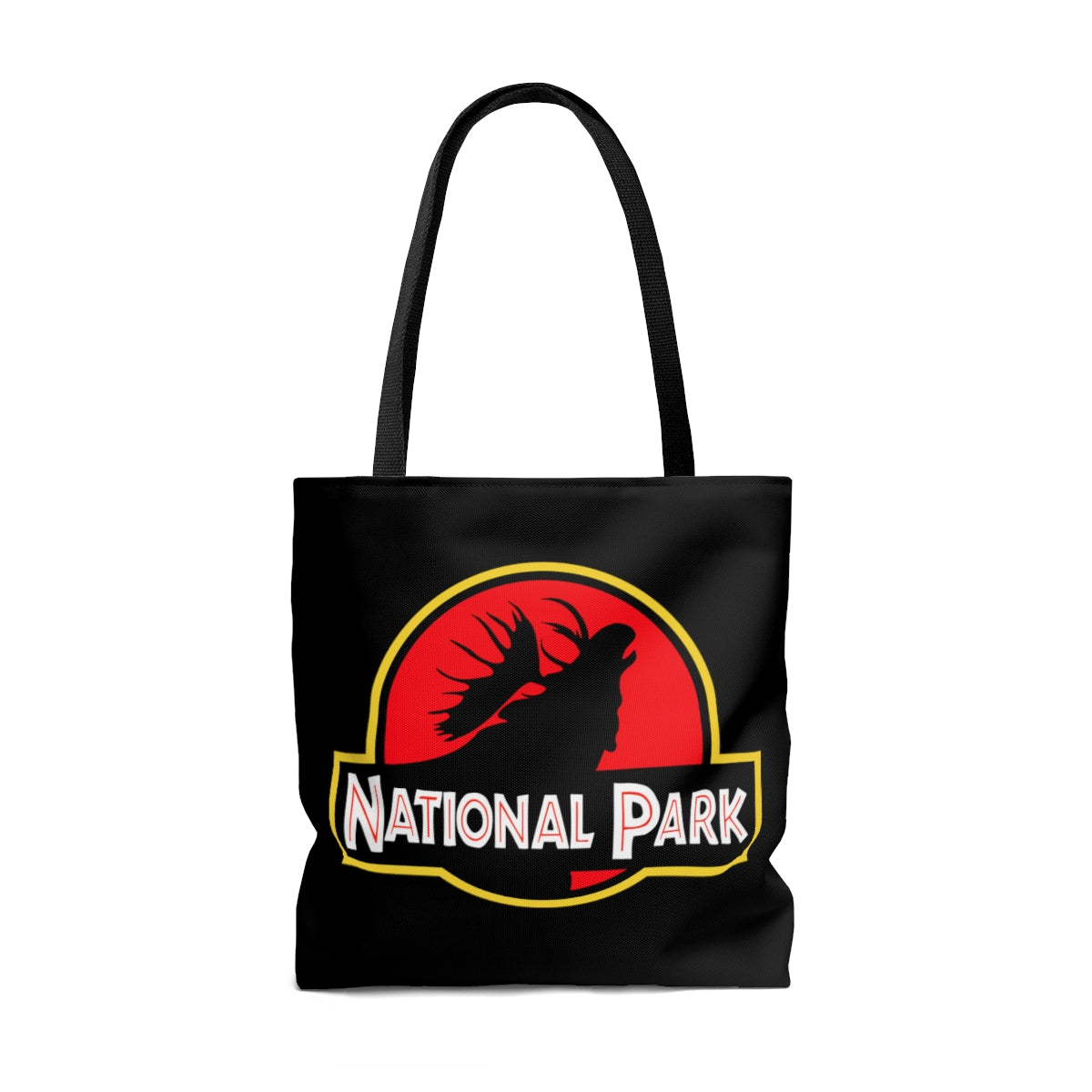 Moose National Park Tote Bag - Parody Logo
