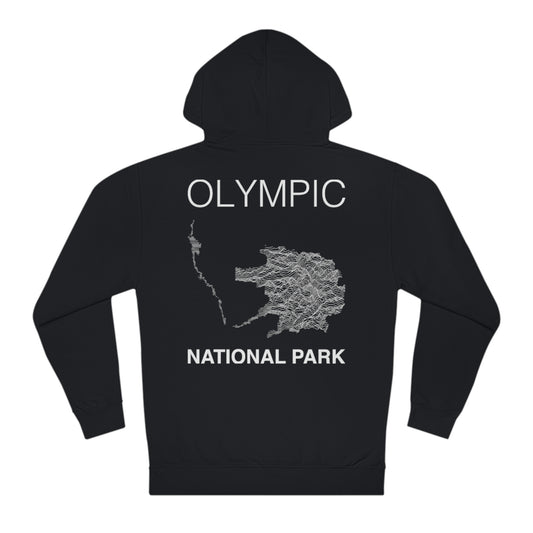 Olympic National Park Hoodie - Lines