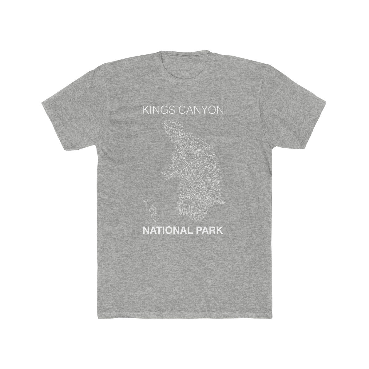Kings Canyon National Park T-Shirt Lines