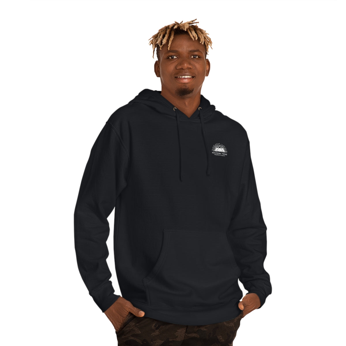 Wind Cave National Park Hoodie - Lines