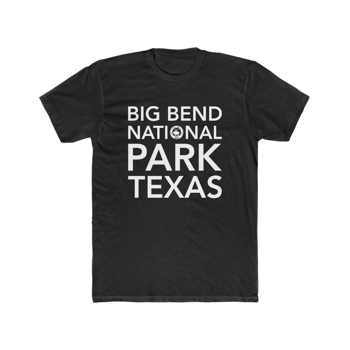 Big Bend National Park T-Shirt Block Text