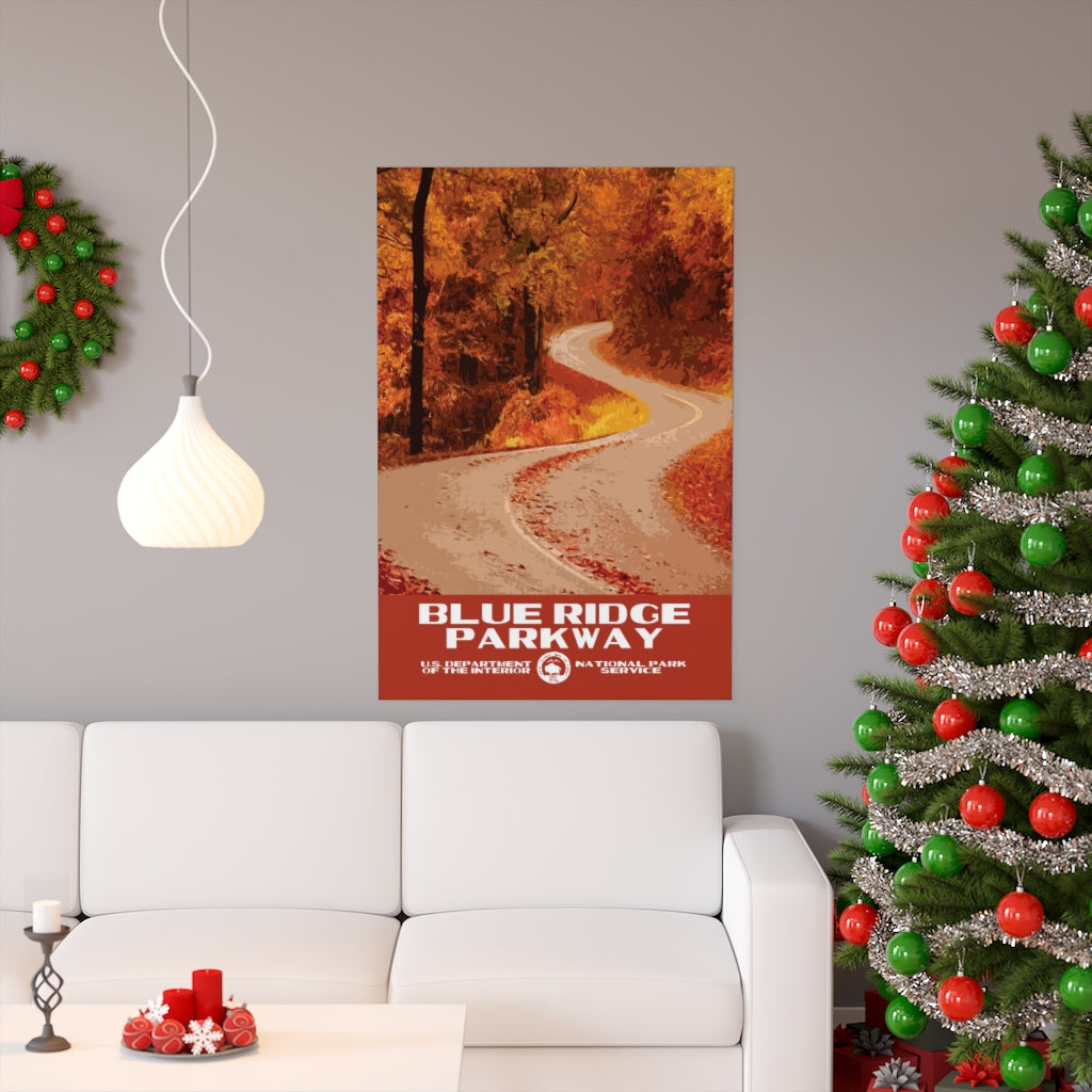 Blue Ridge Parkway Poster National Parks Partnership