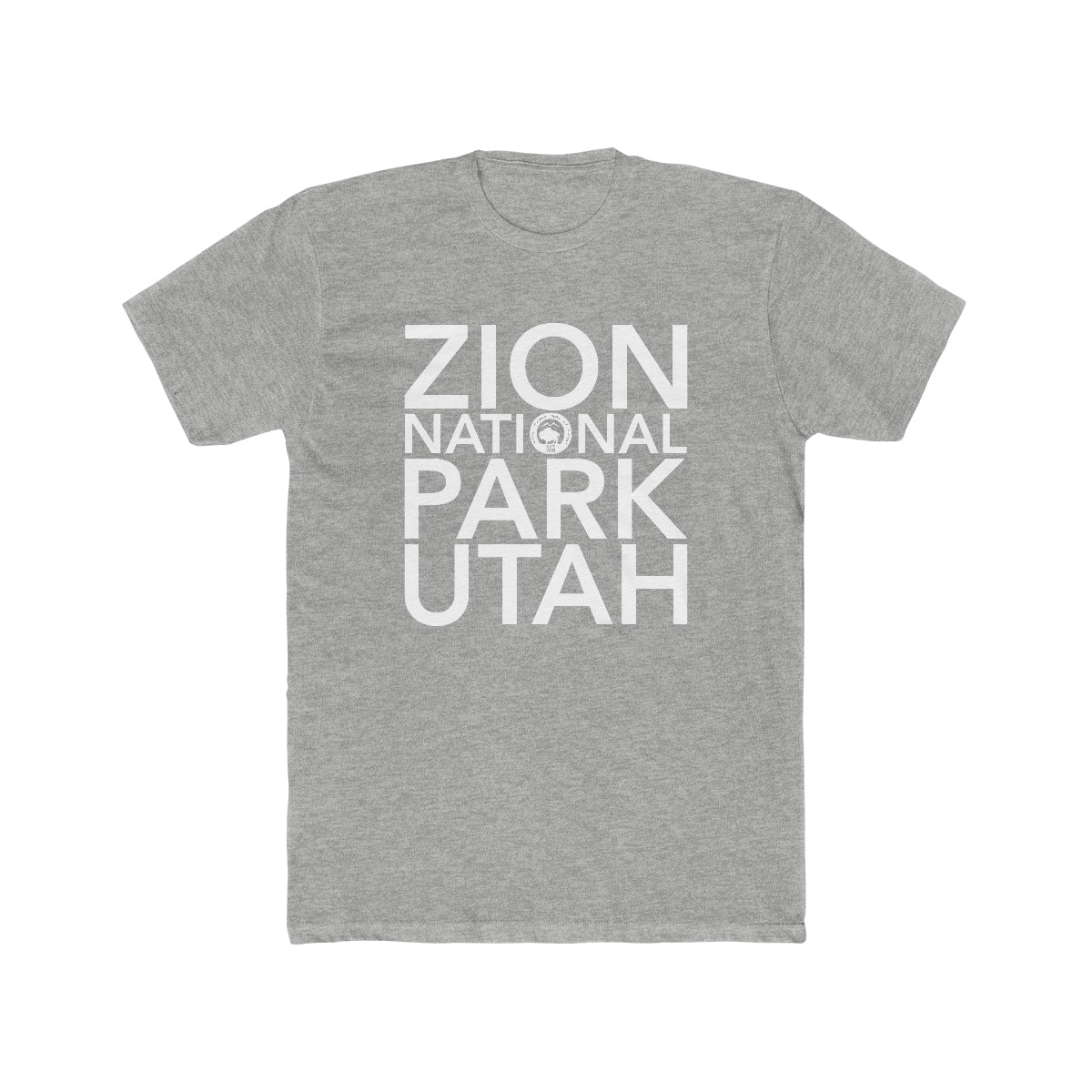 Zion National Park T-Shirt Block Text