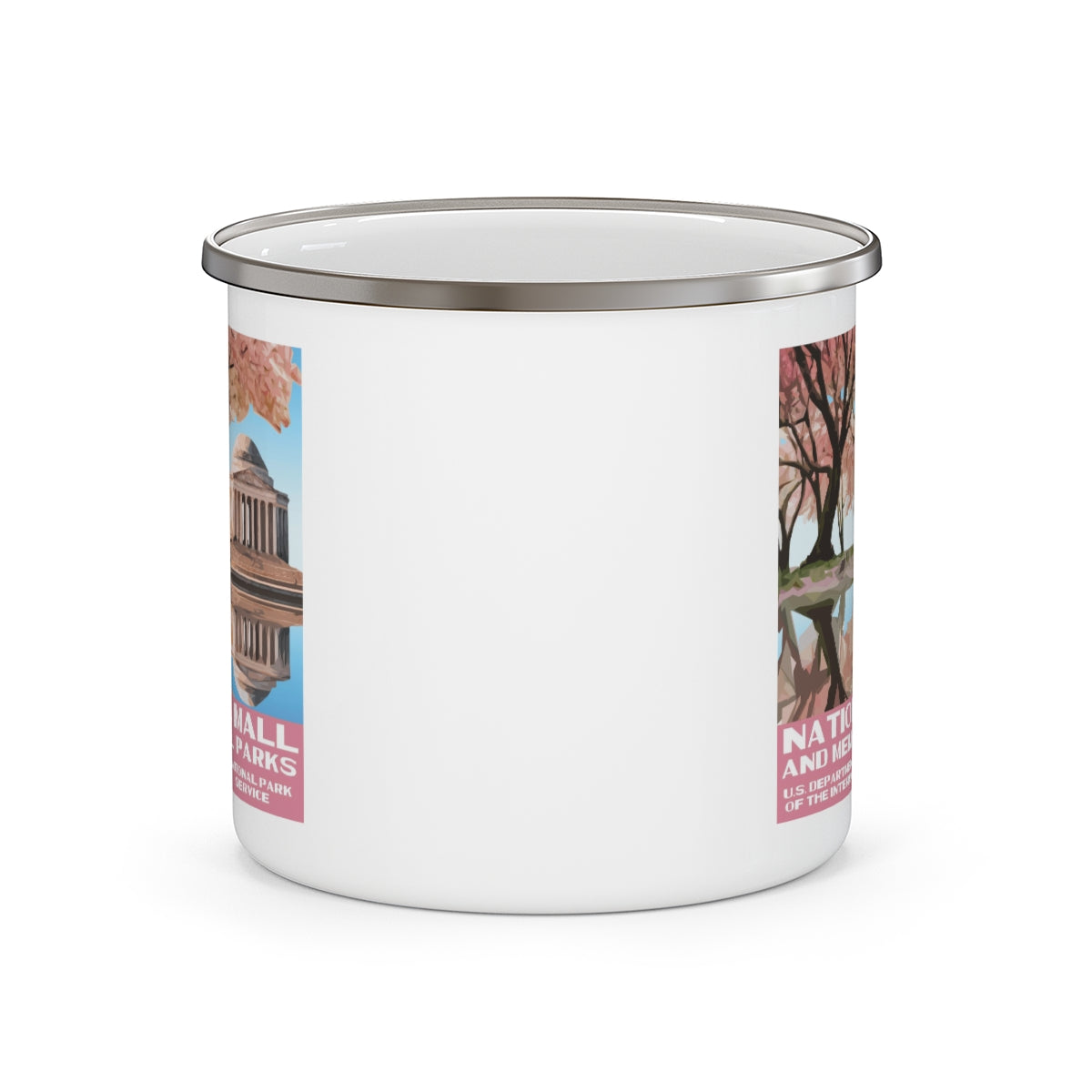 National Mall and Memorial Parks Enamel Camping Mug