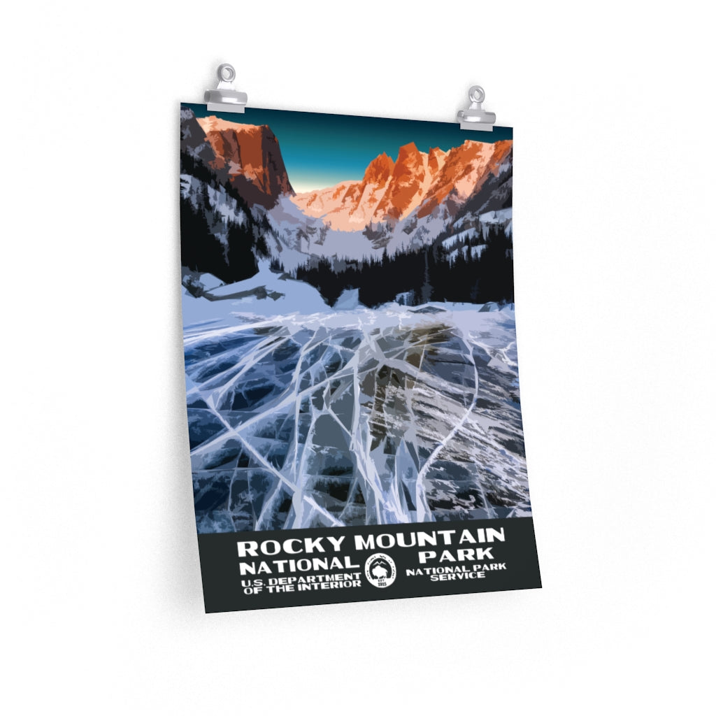 Rocky Mountain National Park Poster National Parks Partnership