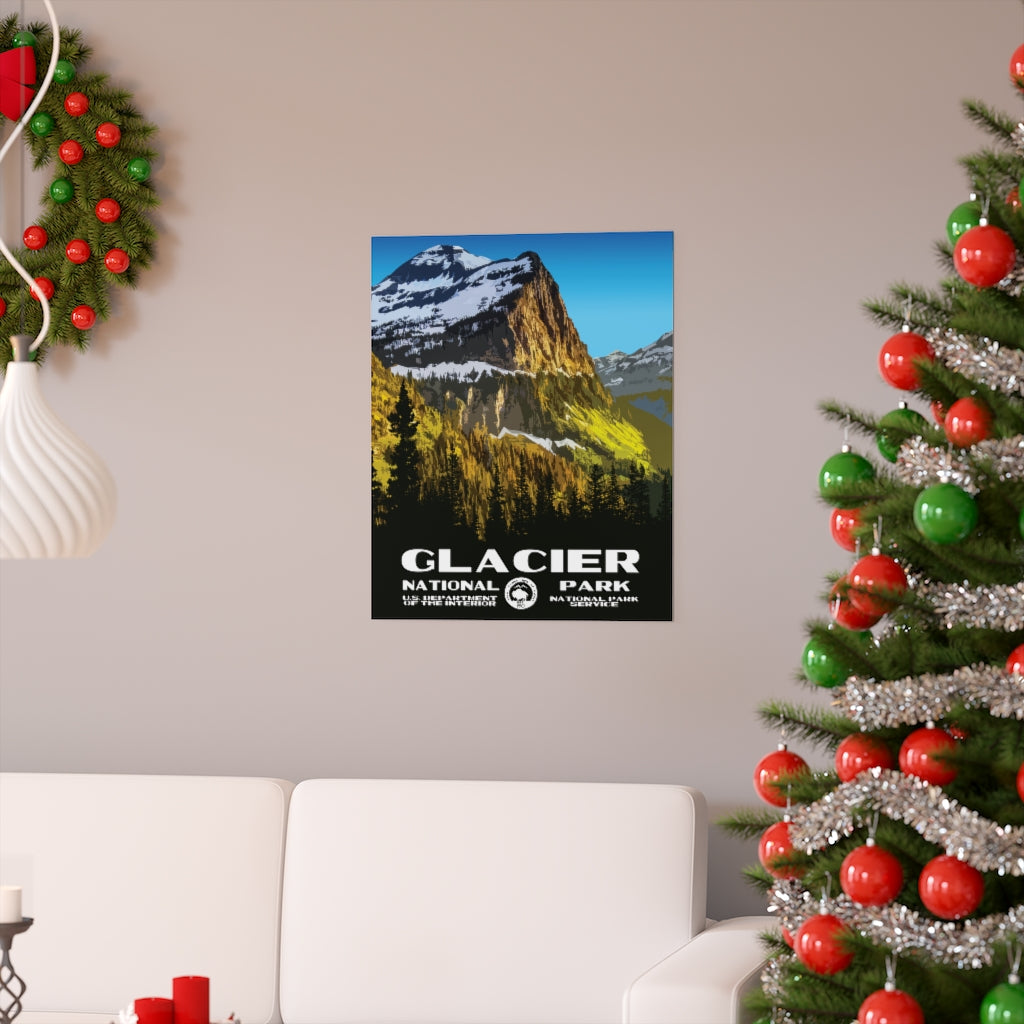 Glacier National Park Poster National Parks Partnership