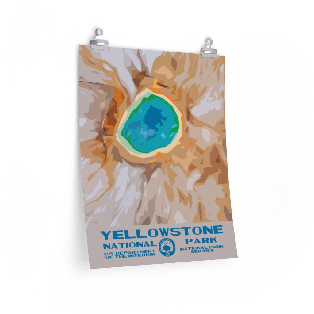 Yellowstone National Park Poster National Parks Partnership
