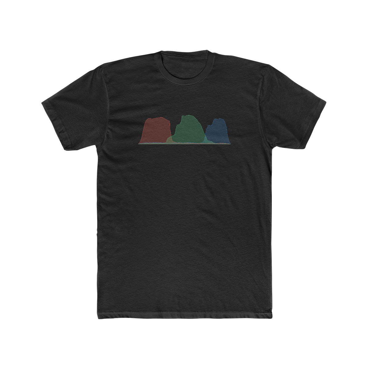 Limited Edition Yosemite National Park T-Shirt - Histogram Design