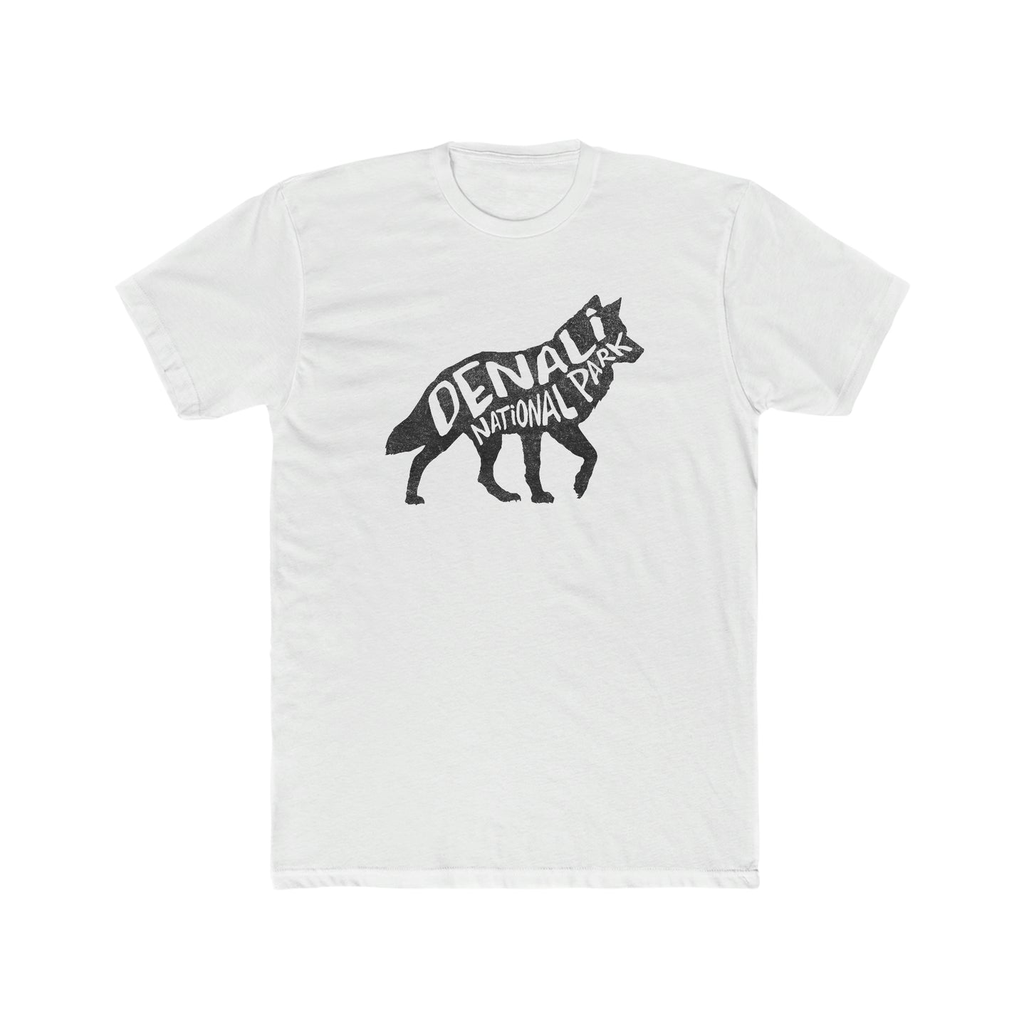 Denali National Park T-Shirt - Gray Wolf