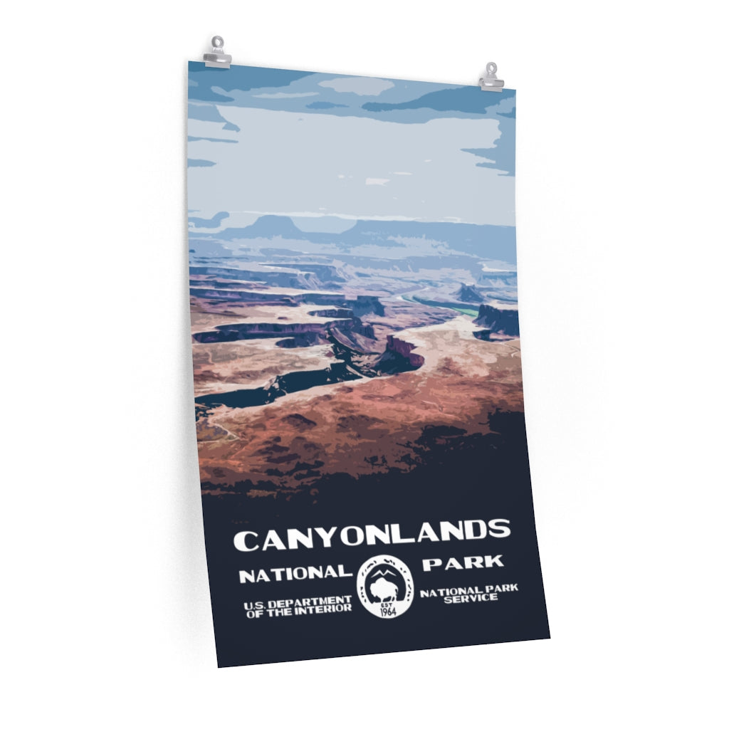 Canyonlands National Park Poster National Parks Partnership