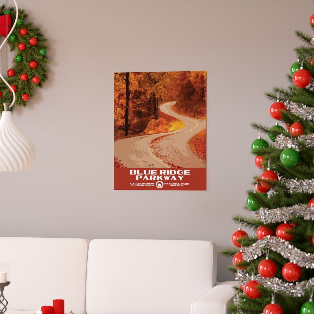 Blue Ridge Parkway Poster National Parks Partnership
