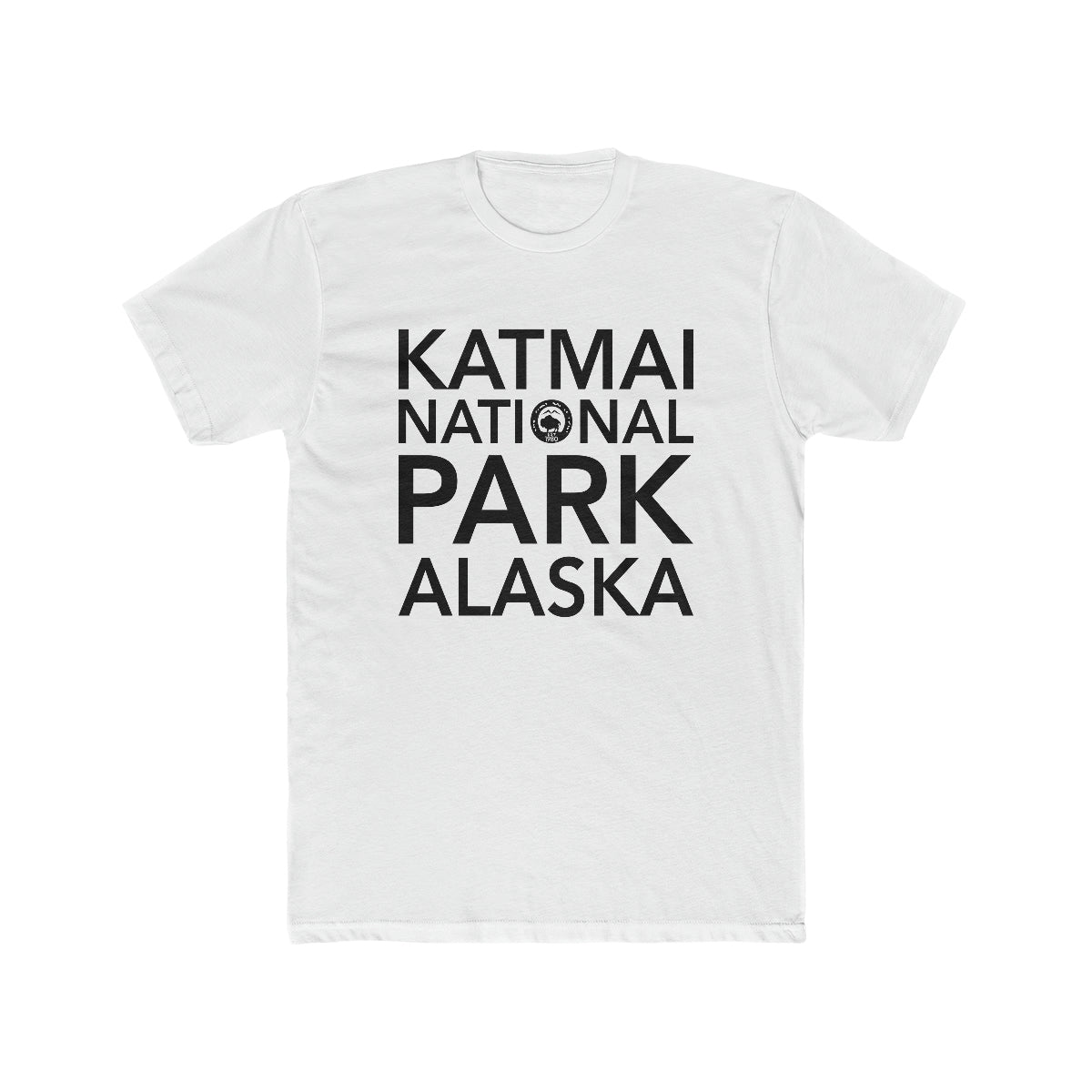Katmai National Park T-Shirt Block Text
