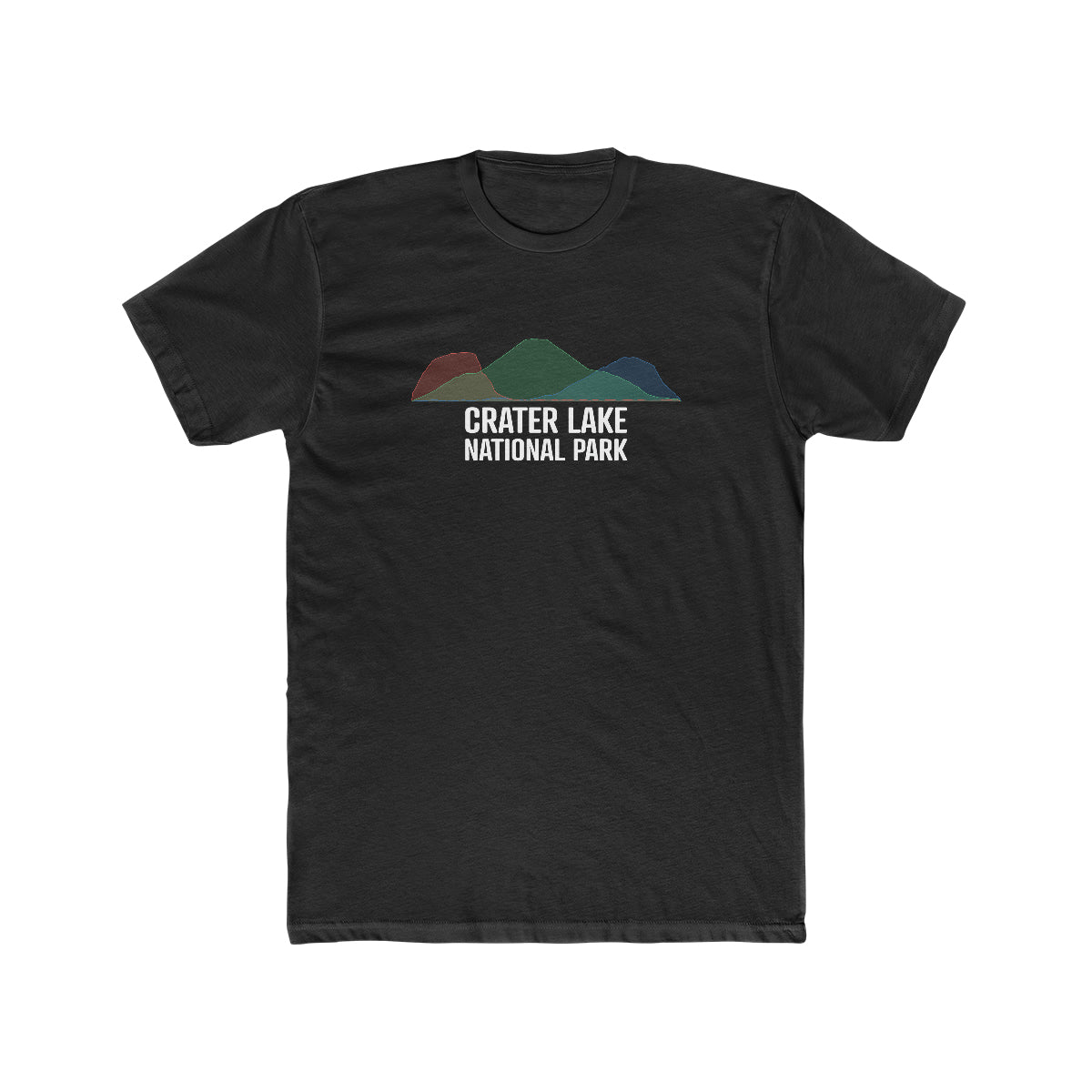 Crater Lake National Park T-Shirt - Histogram Design