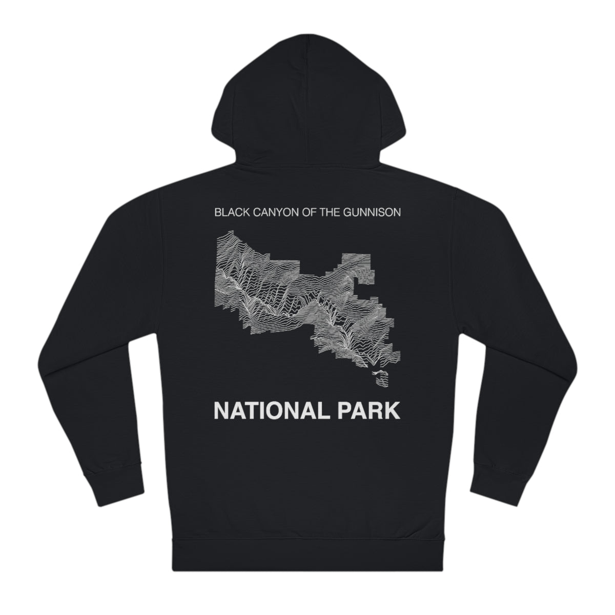 Black Canyon of the Gunnison National Park Hoodie - Lines