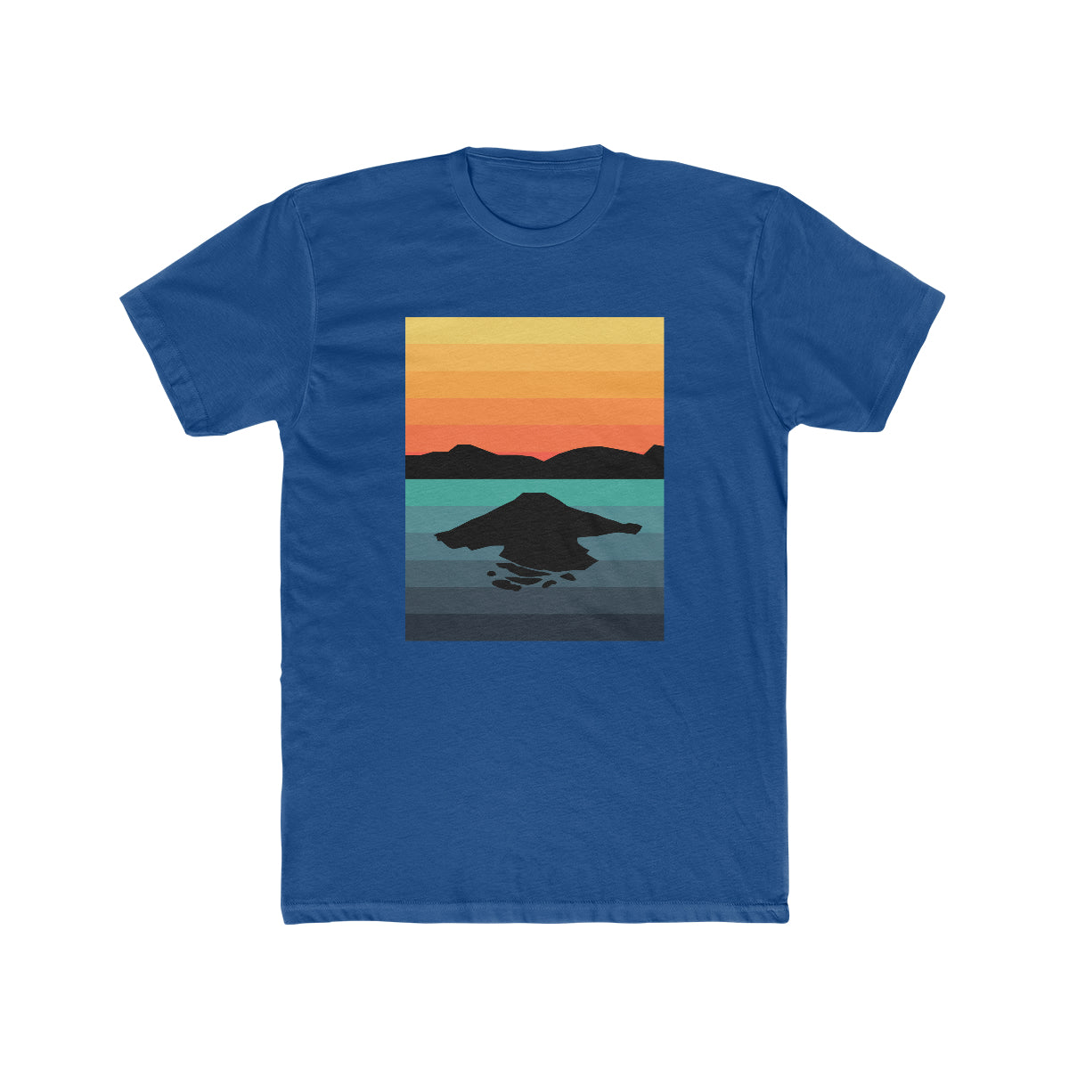 Crater Lake National Park T-Shirt - Gradient Poster Design