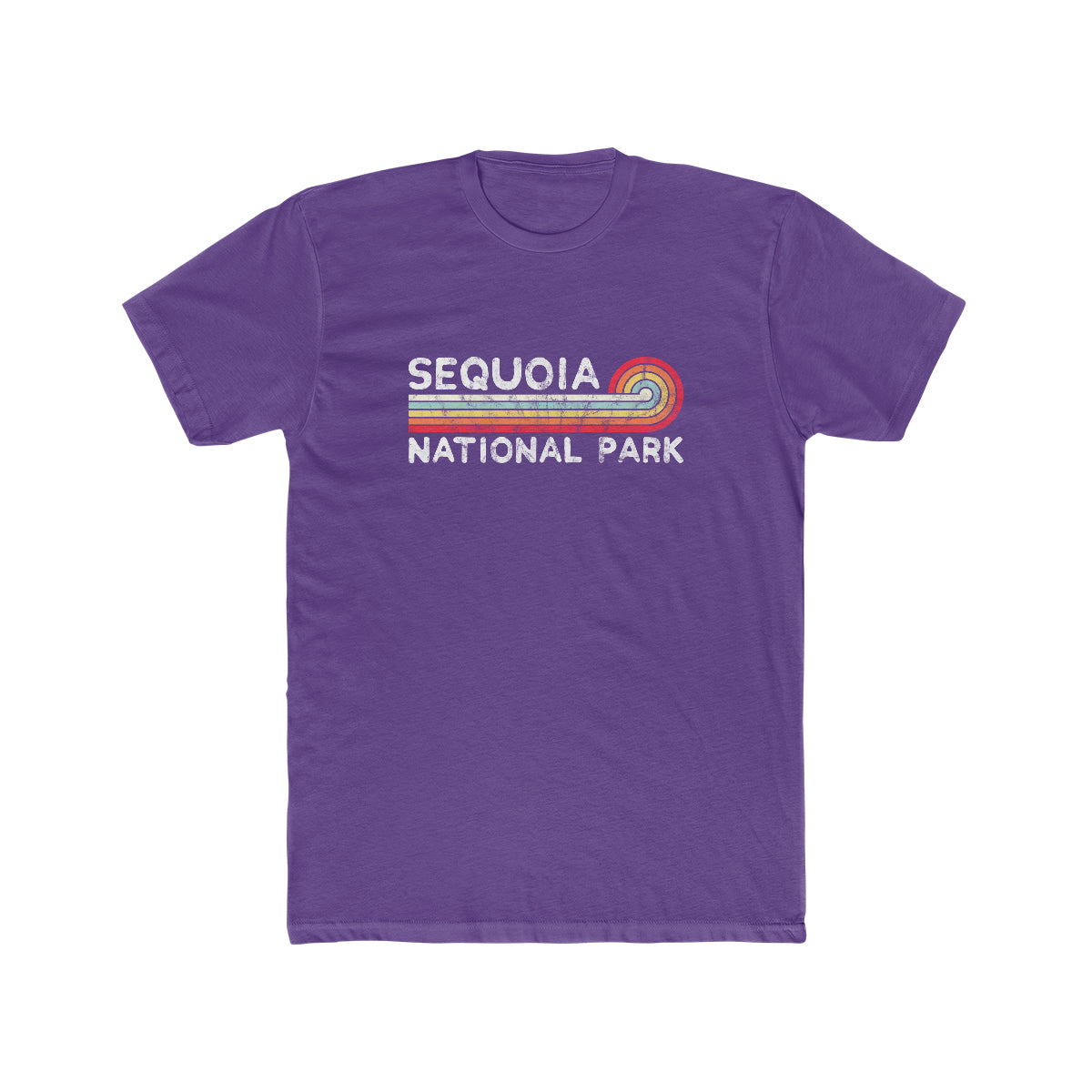 Sequoia National Park T-Shirt - Vintage Stretched Sunrise