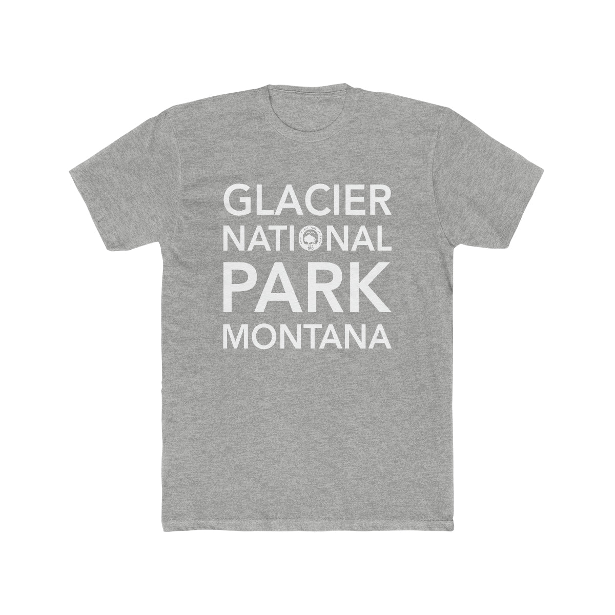 Glacier National Park T-Shirt Block Text