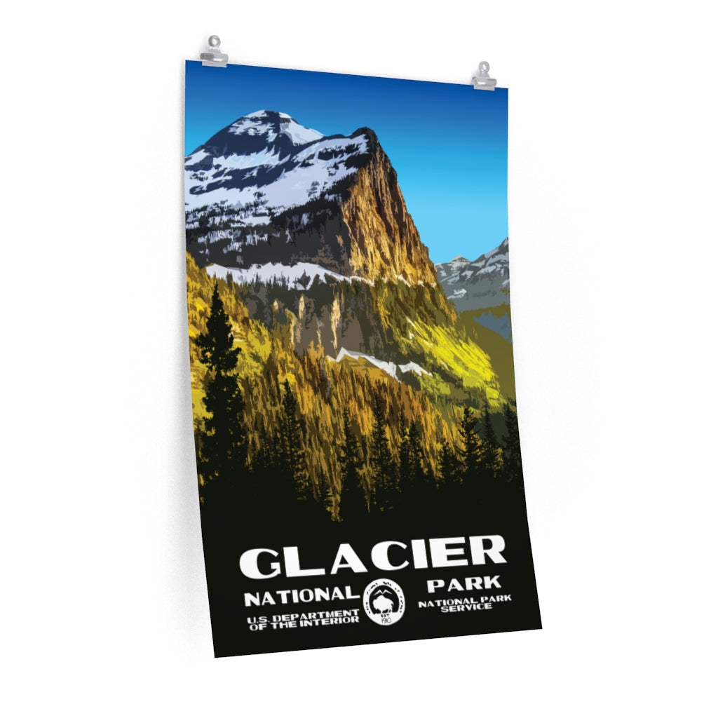 Glacier National Park Poster National Parks Partnership