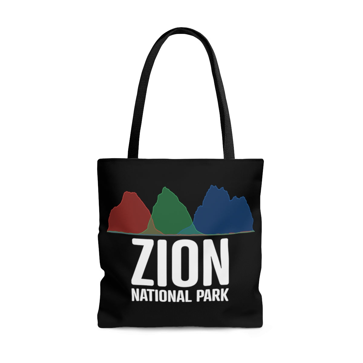 Zion National Park Tote Bag - Histogram
