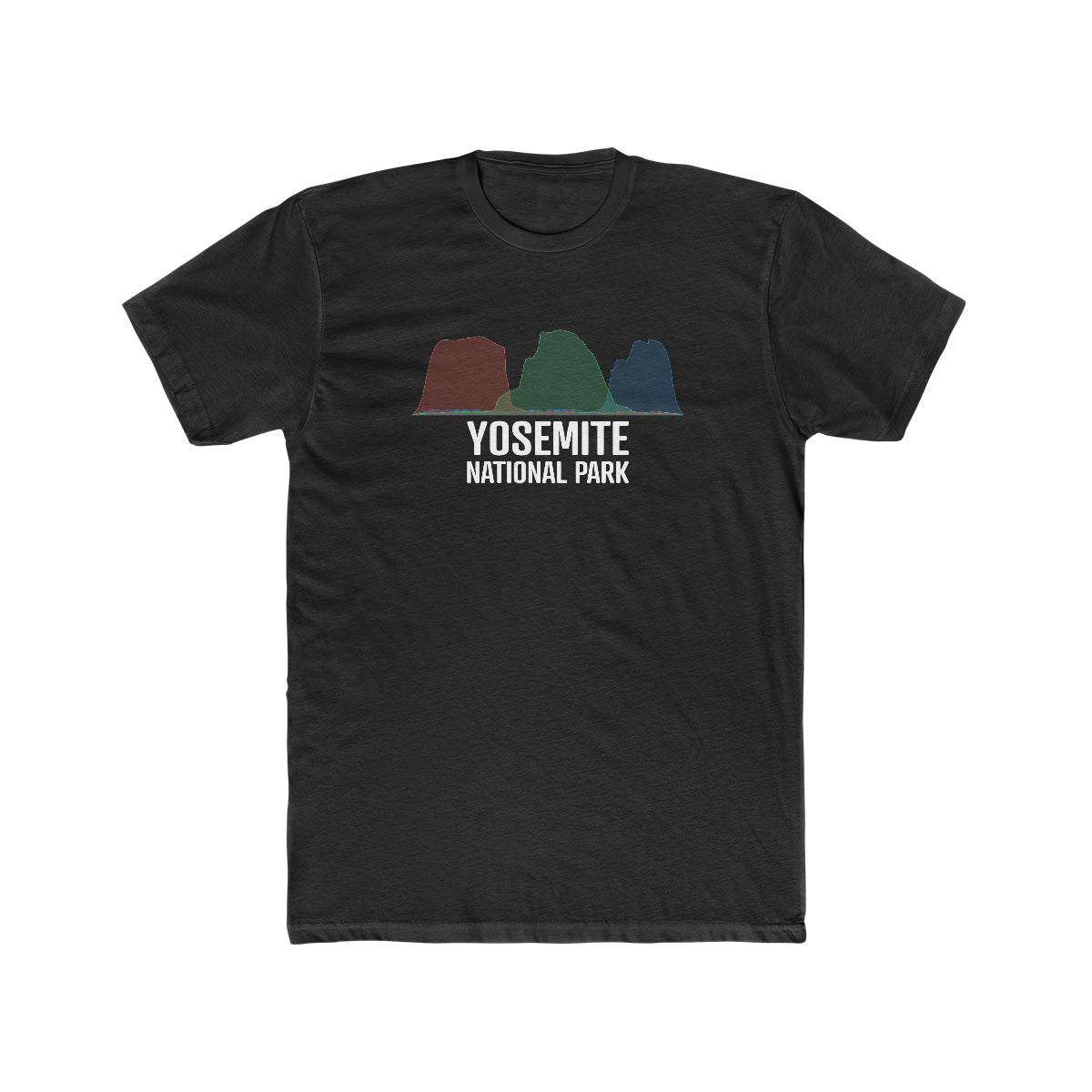 Yosemite National Park T-Shirt - Histogram Design