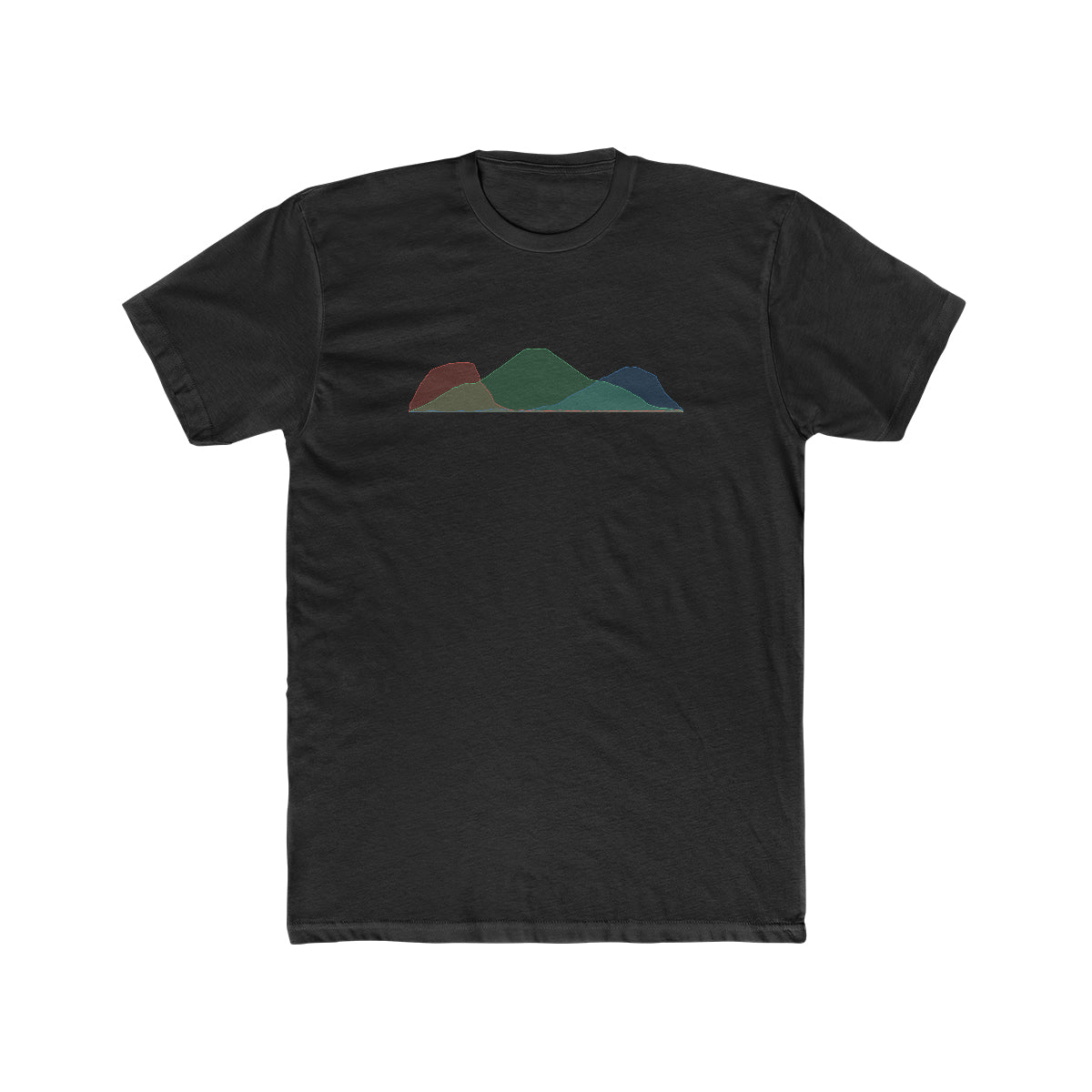 Limited Edition Crater Lake National Park T-Shirt - Histogram Design