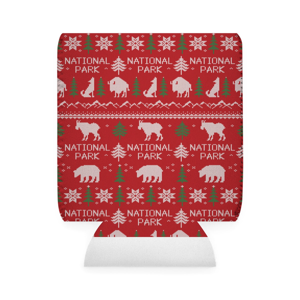 National Park Can Koozie - Fair Isle Pattern