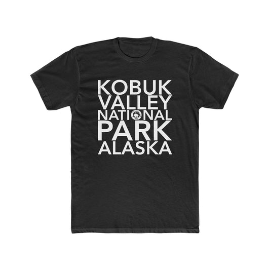 Kobuk Valley National Park T-Shirt Block Text
