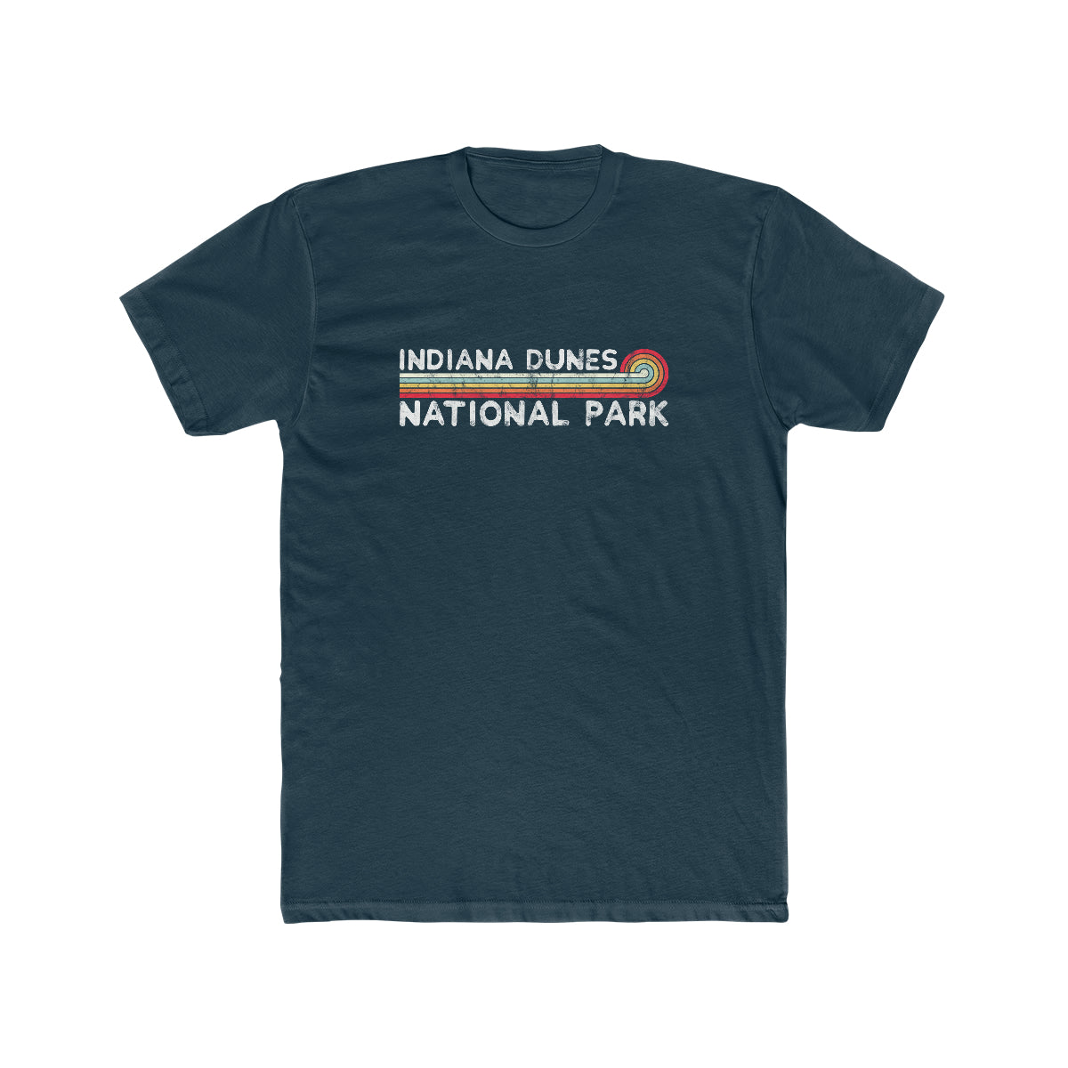 Indiana Dunes National Park T-Shirt - Vintage Stretched Sunrise
