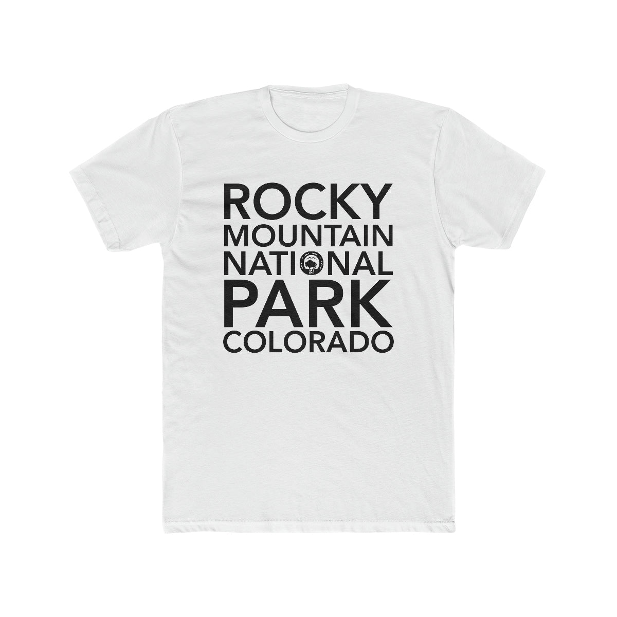 Rocky Mountain National Park T-Shirt Block Text