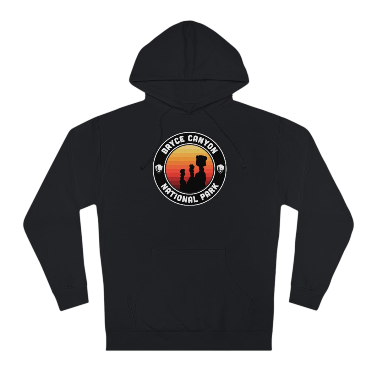 Bryce Canyon National Park Hoodie - Round Emblem Design