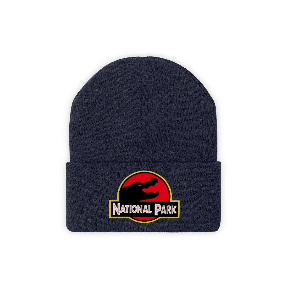 Everglades National Park Hat - Knit Beanie Sewn Parody Logo