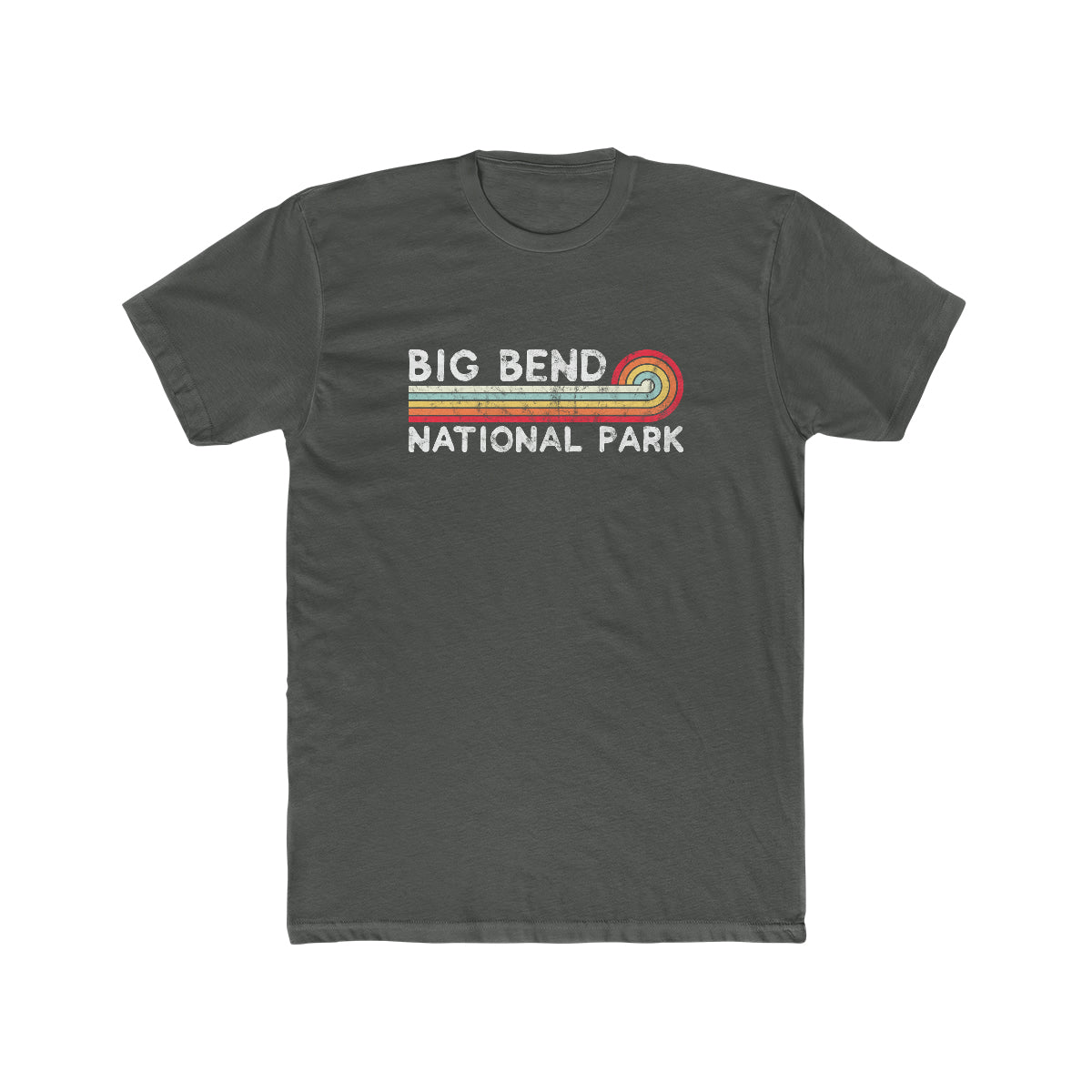 Big Bend National Park T-Shirt - Vintage Stretched Sunrise