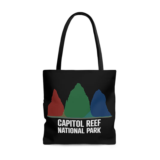 Capitol Reef National Park Tote Bag - Histogram