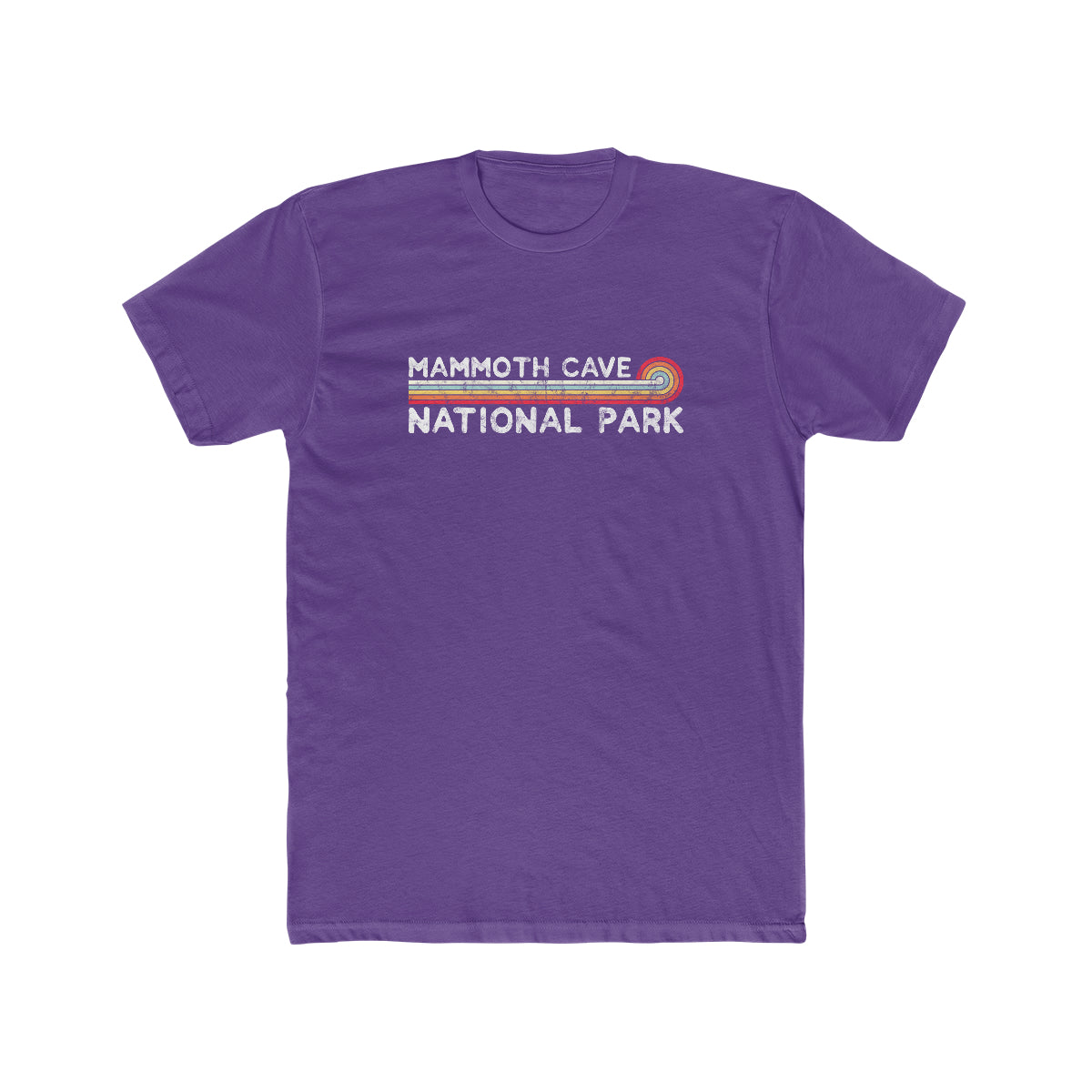 Mammoth Cave National Park T-Shirt - Vintage Stretched Sunrise