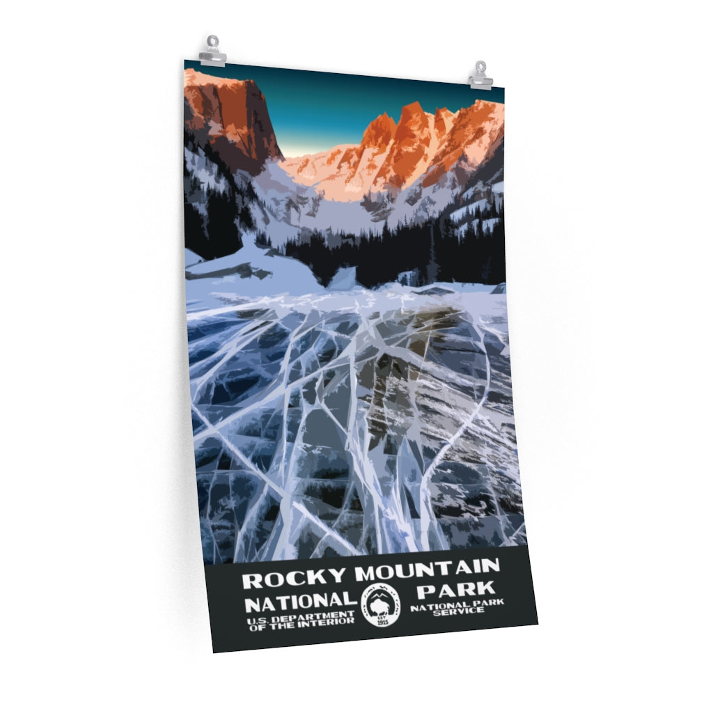 Rocky Mountain National Park Poster National Parks Partnership