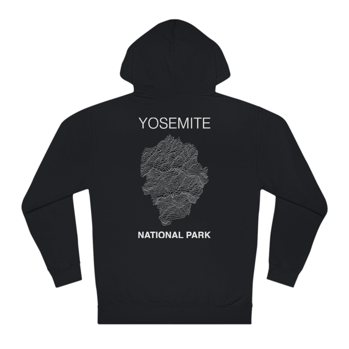 Yosemite National Park Hoodie - Lines