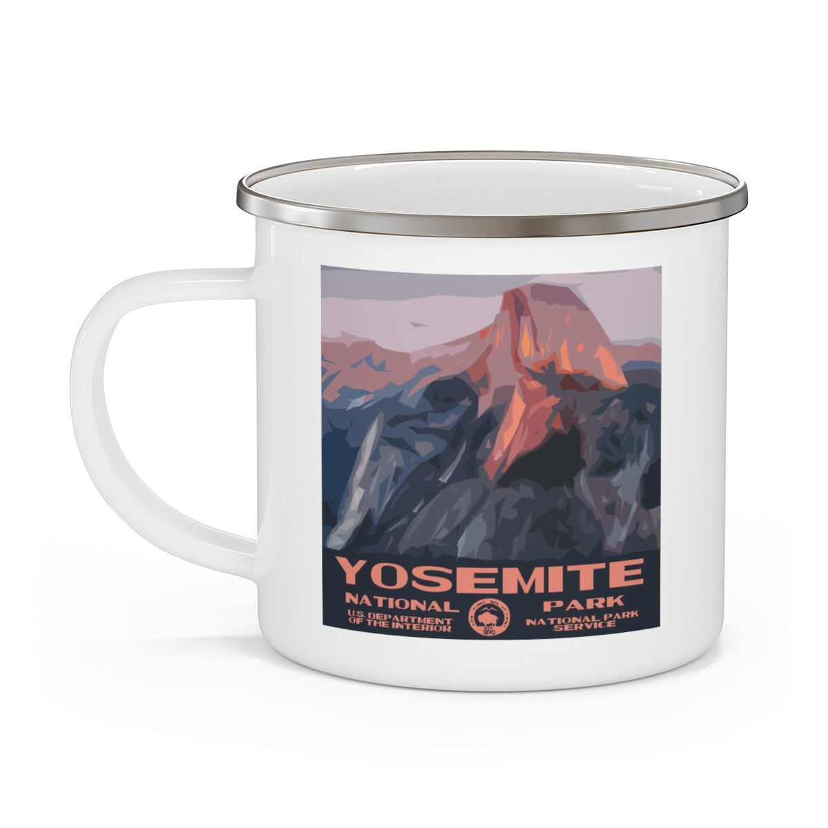 Yosemite National Park Enamel Camping Mug