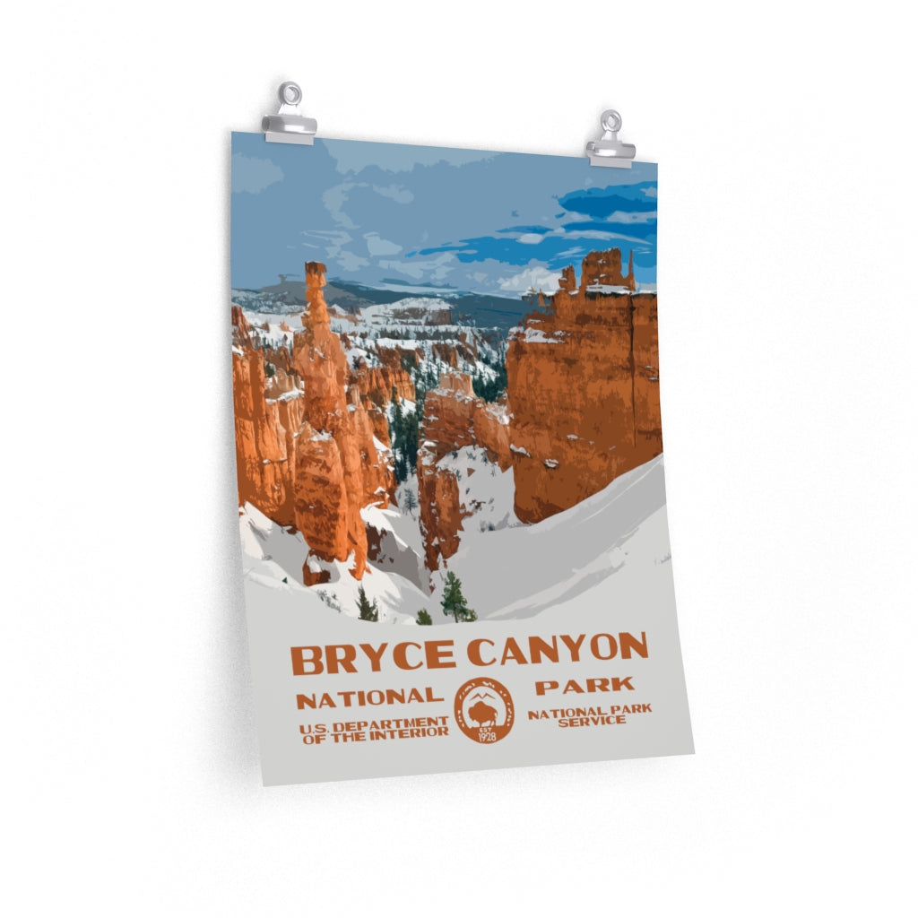 Bryce Canyon National Park Poster National Parks Partnership