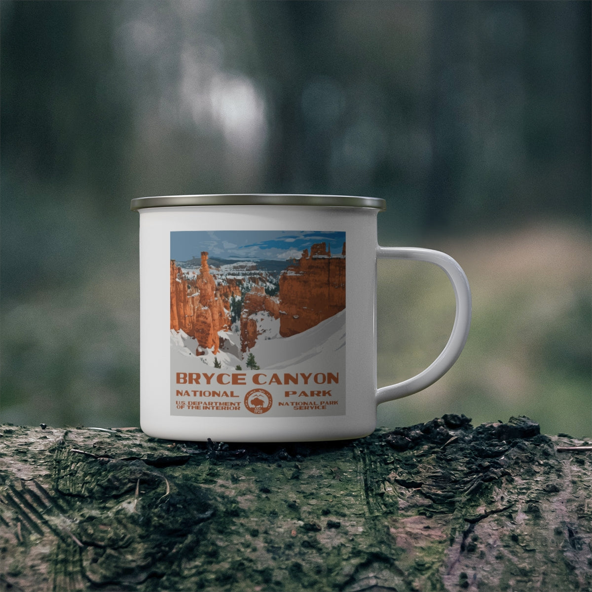 Bryce Canyon National Park Enamel Camping Mug